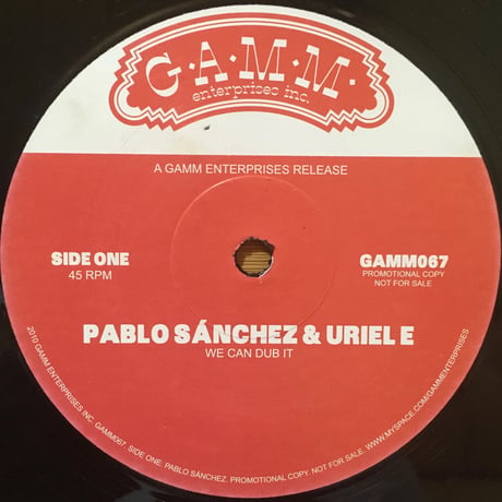 We Can Dub It / Pablo Sanchez&Uriele [Used / 12]
