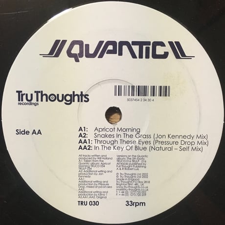 Apricot Morning / Quantic [Used / 12]