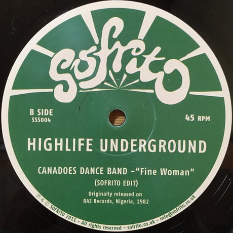 Highlife Underground EP / Various [Used / 12]
