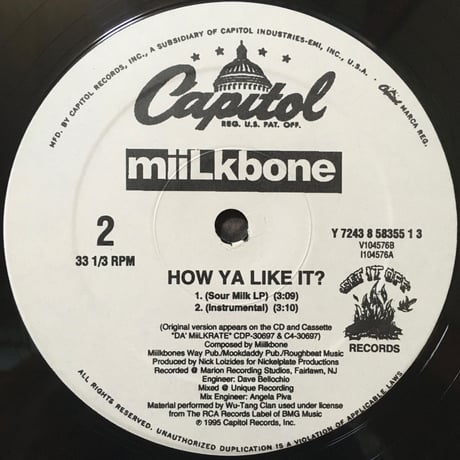Keep It Real / Miilkbone [Used / 12]