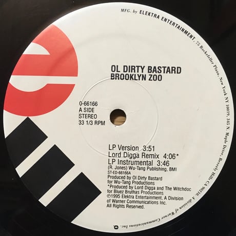 Brooklyn Zoo / Ol Dirty Basterd [Used / 12]