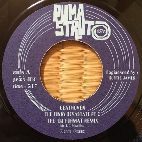 The Funky Devastate PT2  (The DJ Format Remix) / Beathoven (Used / 7]