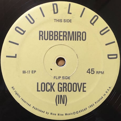 Rubbermiro / Liquid Liquid [Used / 12]