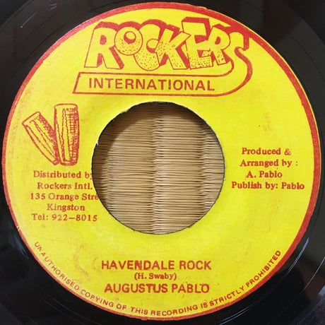 Havendale Rock / Augustus Pablo [Used / 7]