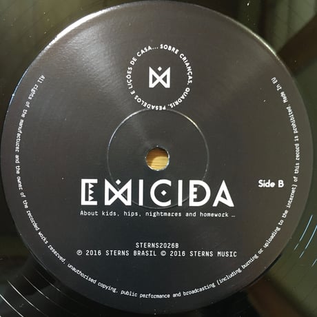 Sobre Crianças, Quadris, Pesadelos e Lições de Casa / Emicida [Used LP]