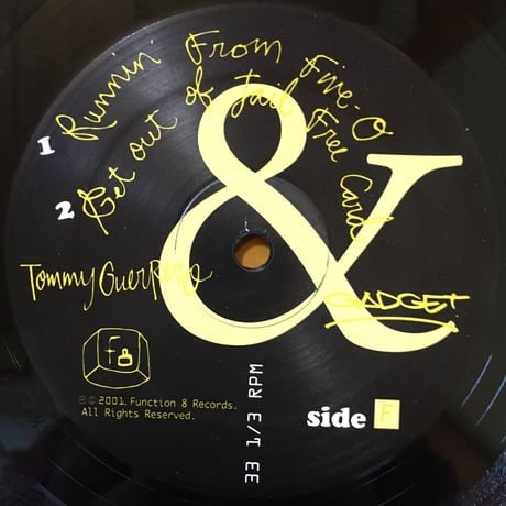 Tommy Guerero & Cadgget vs The Jazz Cannon / Various  [Used / 12]