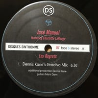 Les Regrets / José Manuel* Featuring Charlotte LaRouge [Used /12]