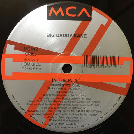 In The PJ's / Big Daddy Kane [Used / 12]