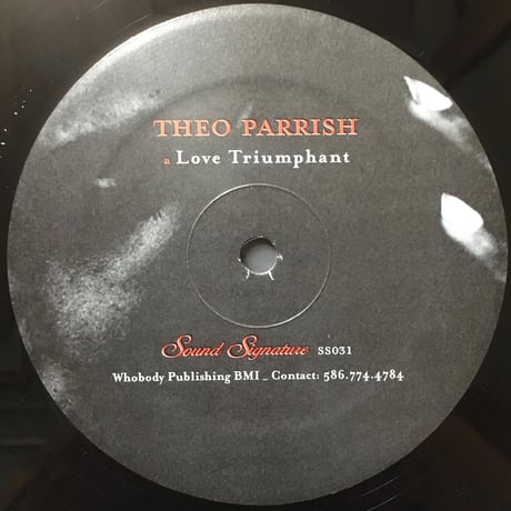 Love Trimphant / Theo Parrish [Used / 12]