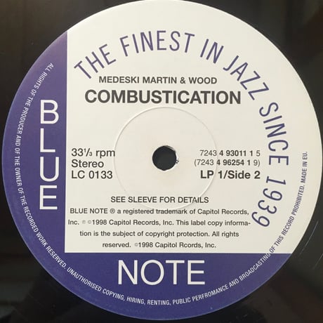 Combustication / Medeski Martin & Wood [Used / 2LP]