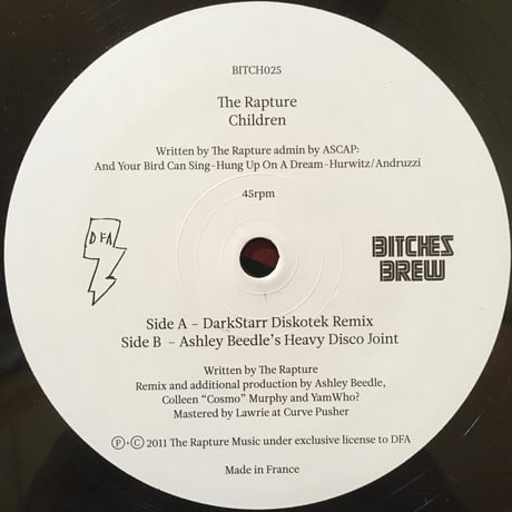 Children / The Rapture [Used / 12]