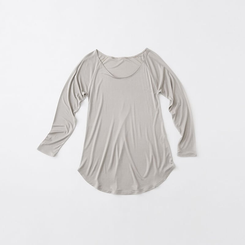 9分袖トップ （スムース） | COCOONA SKINWEAR｜コクーナ スキン
