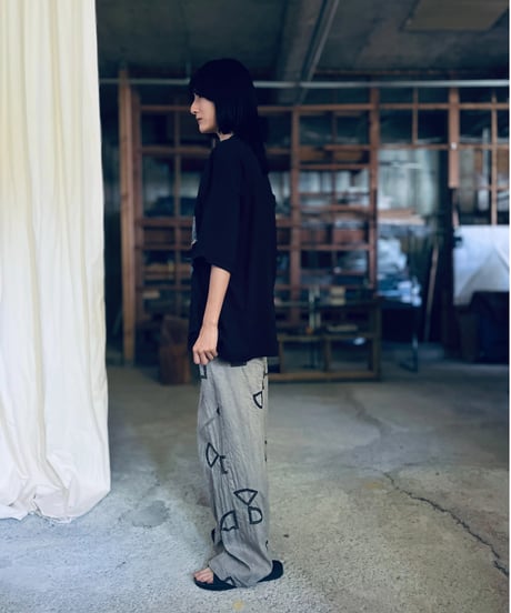 pt-49B brown gray shisyu pants