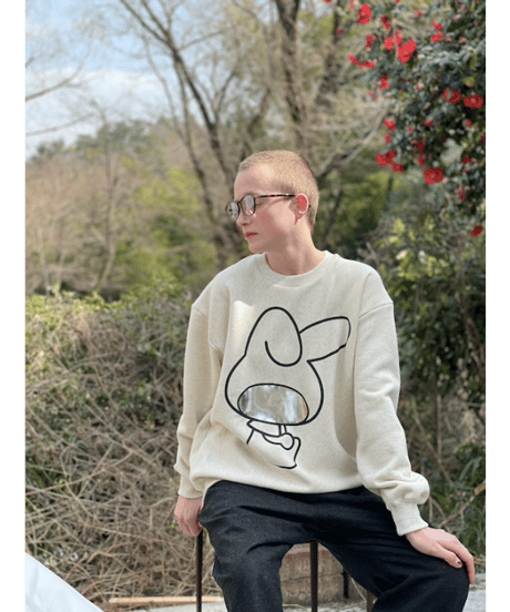cs-46MO / MyMeldy x ohta oatmeal sweat