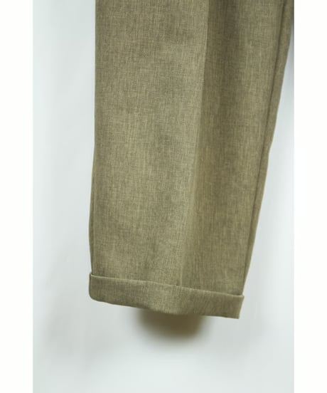 pt-48K khaki pleats pants