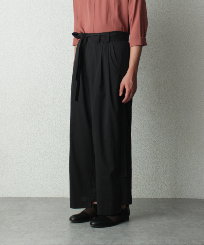 black wide pants | ohta store black wide pants | ohta store