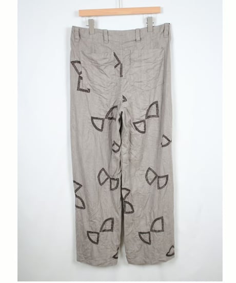 pt-49B brown gray shisyu pants