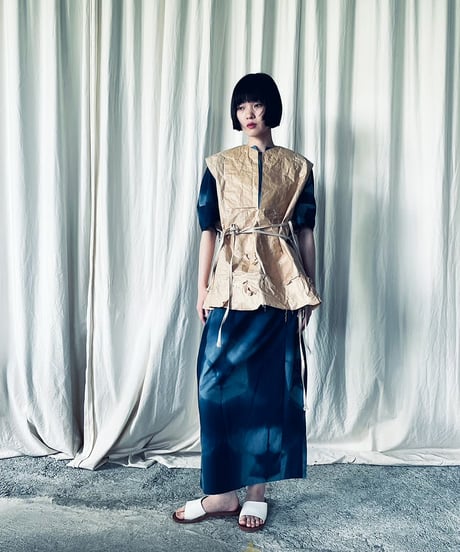 st-109A / shibori gather pull