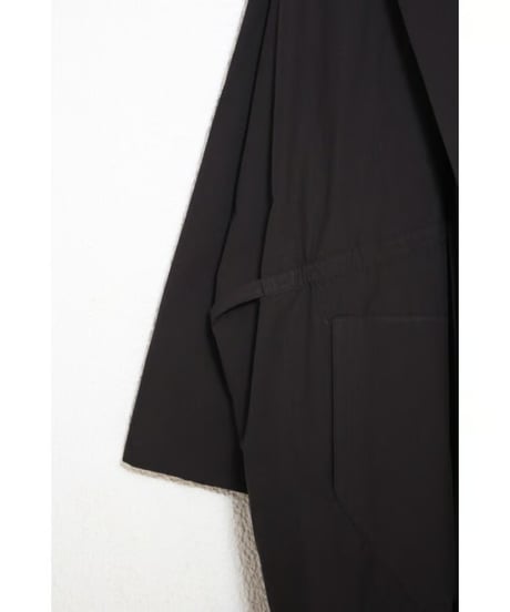 jk-70B / black dolman coat