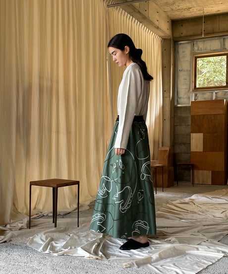 sk-26K kahki shisyu skirts