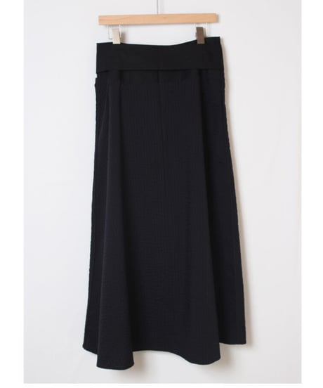 sk-15B / black navy skirt