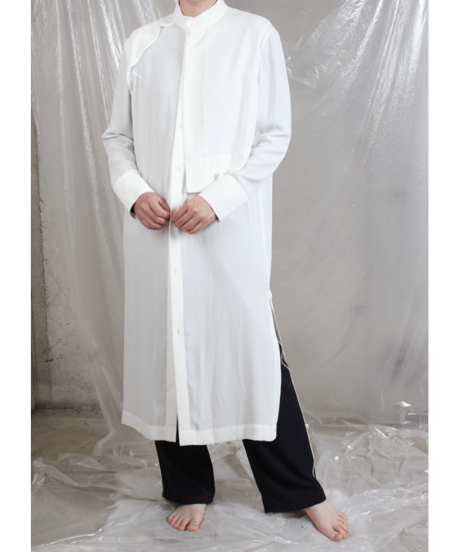 white shirts dress