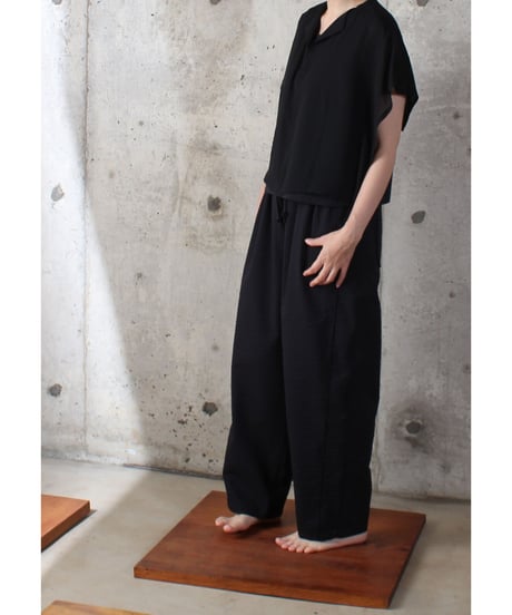pt-32B / black navy pants