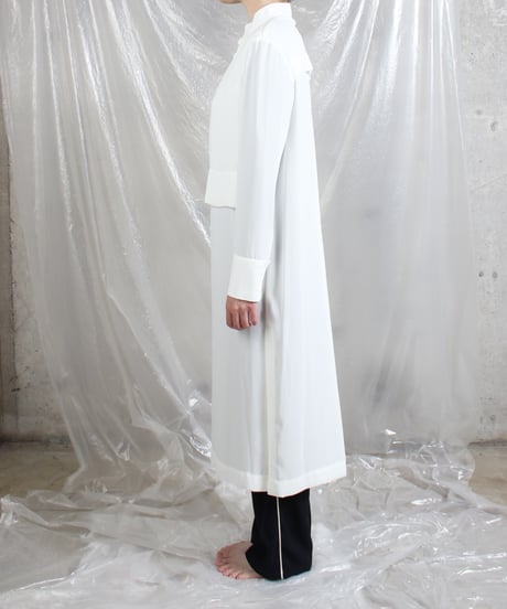 white shirts dress