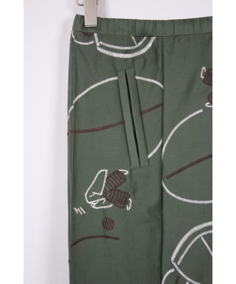 pt-46K kahki shisyu pants