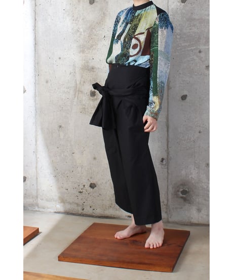 black sode pants