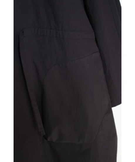jk-70B / black dolman coat