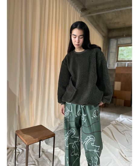 pt-46K kahki shisyu pants