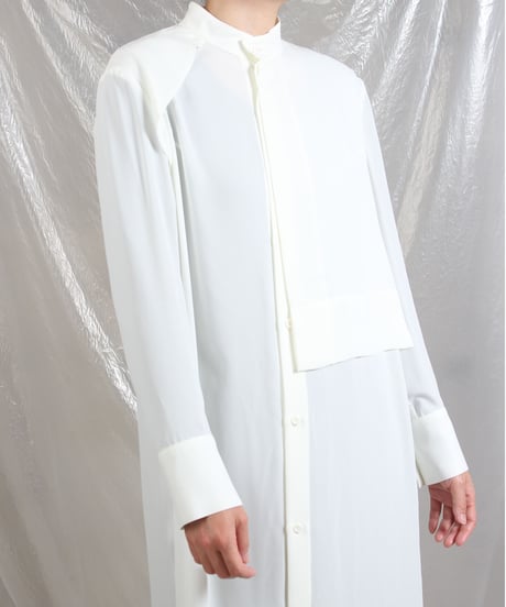 white shirts dress