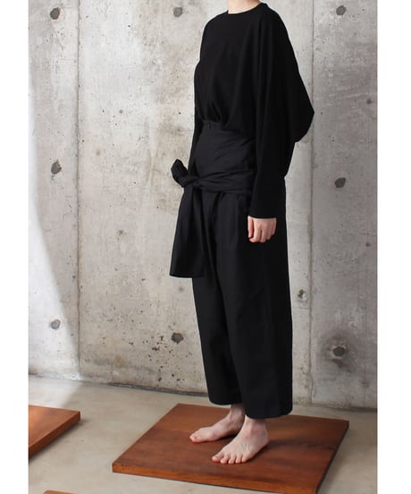 black sode pants