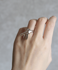 silver origami musubi