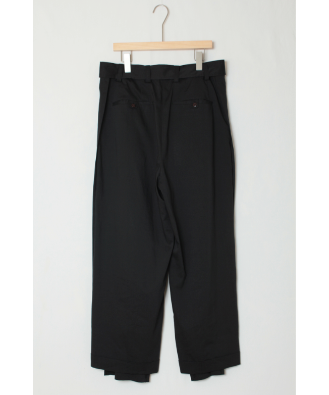 black wide pants | ohta store black wide pants | ohta store