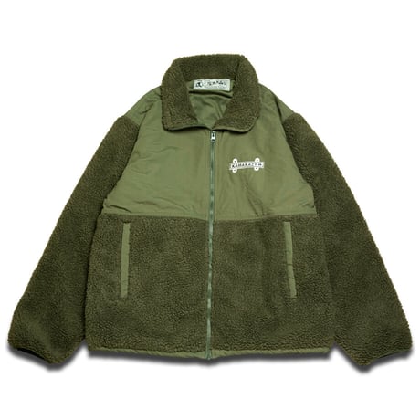 STREET KNOWLEDGE / SHEEP BOA JKT / GREEN