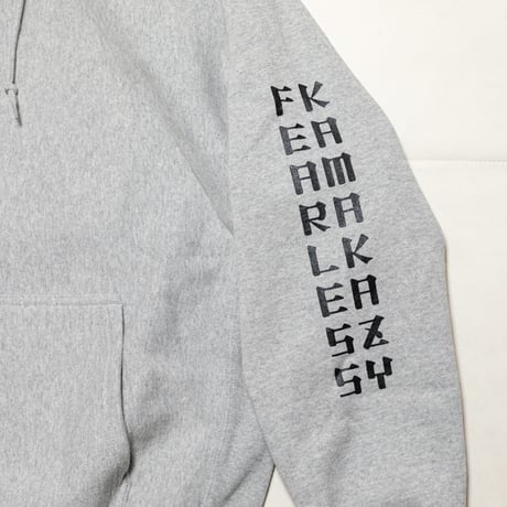 FEARLESS / 12oz  PULLOVER /  GRAY