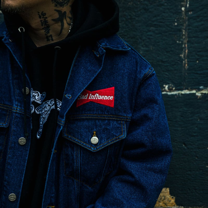LIMITED / BAD INFLUENCE / DENIM JKT | KAMAKAZY