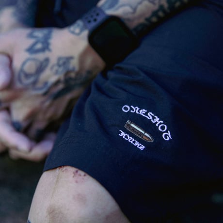 9mm BULLET /  EASY SHORTS / BLACK