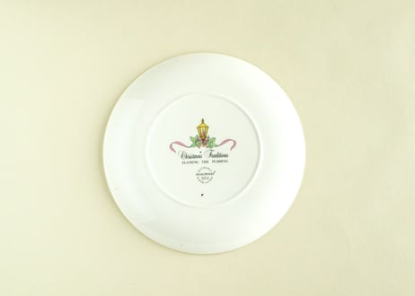 【Vintage】Wedgwood Christmas Plate