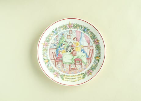 【Vintage】Wedgwood Christmas Plate