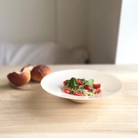 角田依子　knot sowp plate