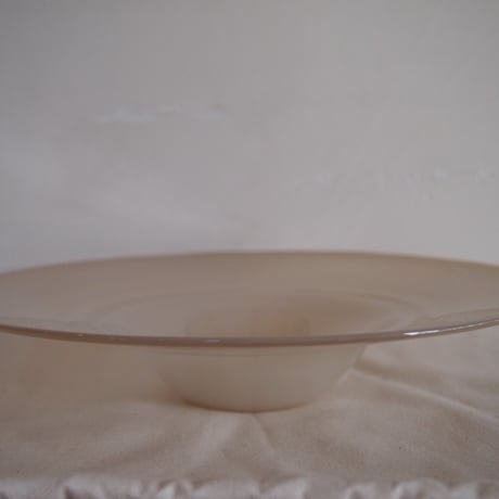 角田依子　knot sowp plate