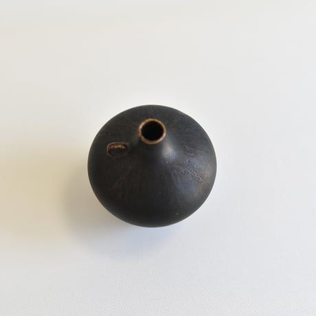 asanomi/黒の花器
