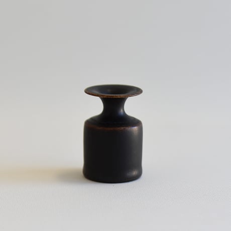 asanomi/黒の花器