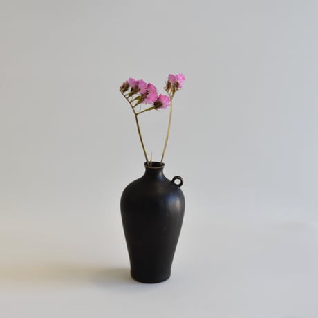 asanomi/黒の花器