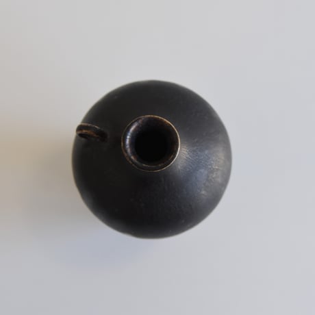 asanomi/黒の花器
