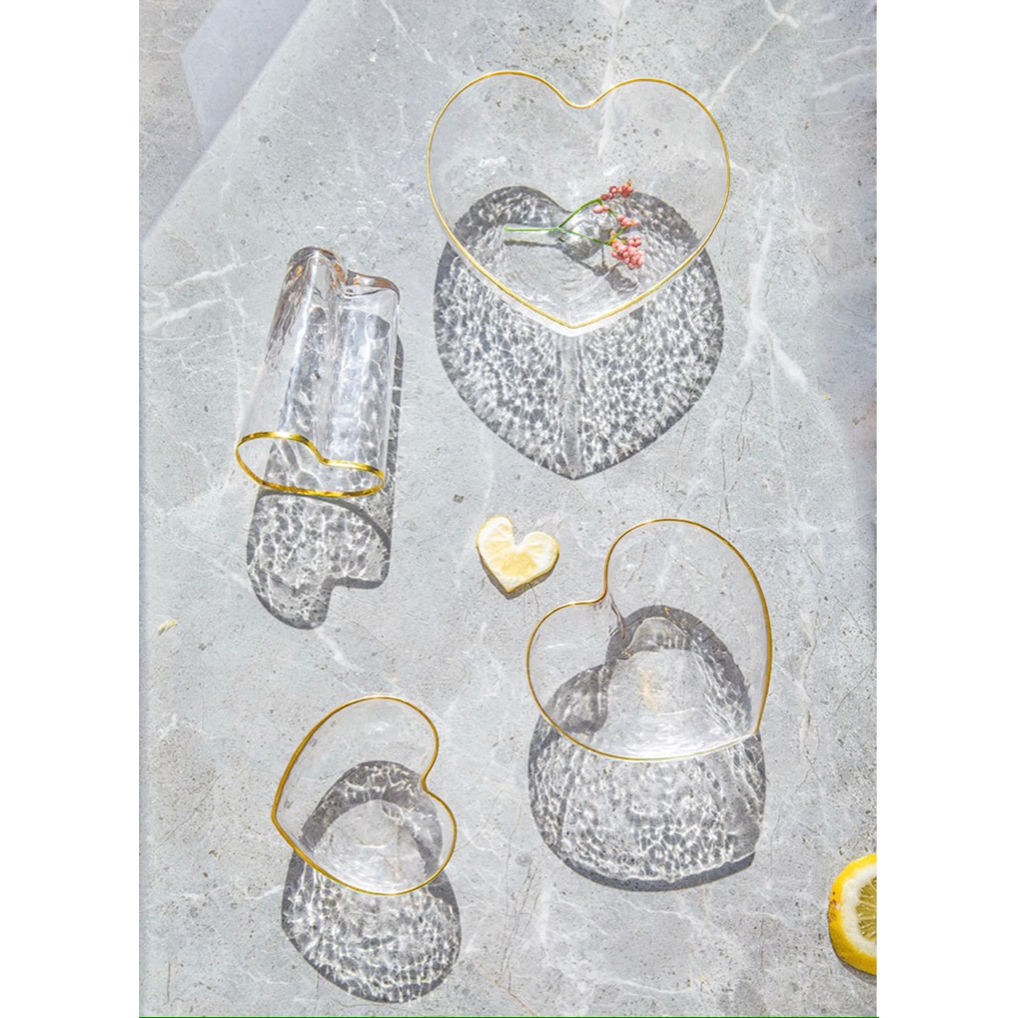 ハート型ガラスボウル 【Lsize】 | select shop Ruban