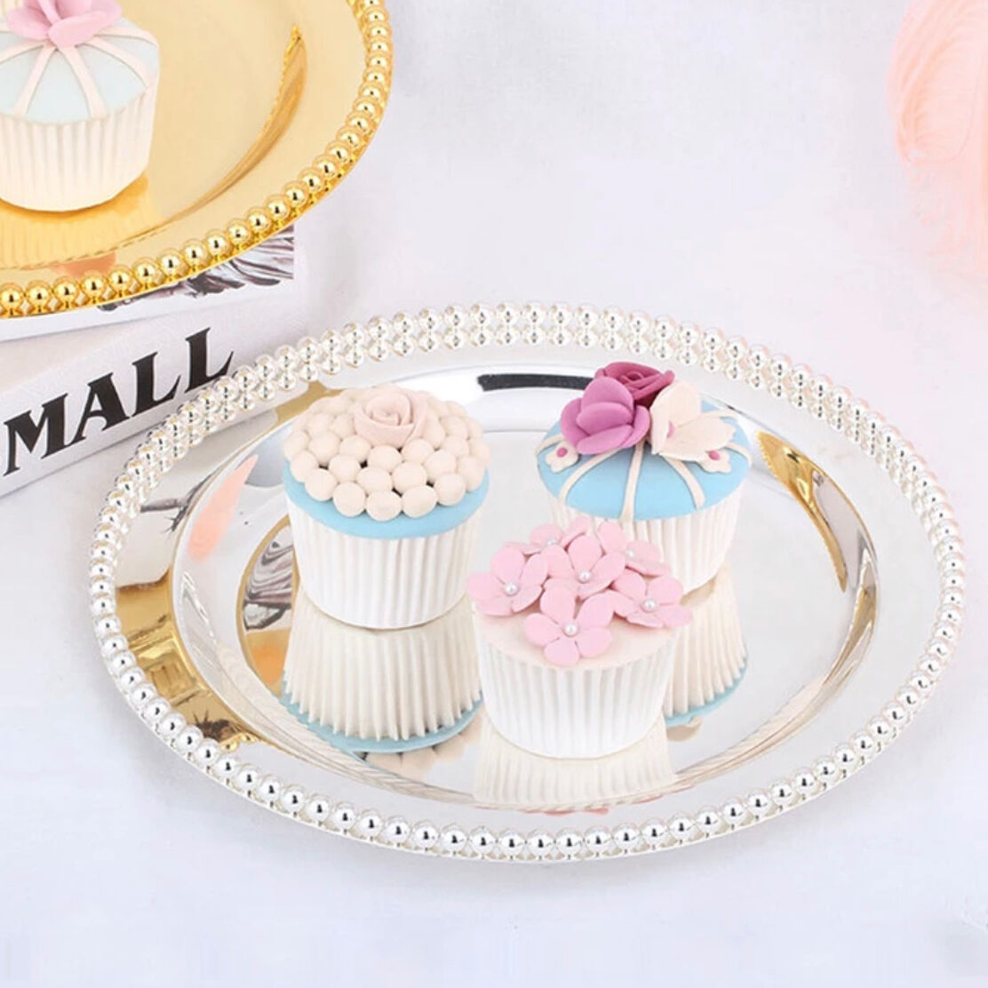 リボンモチーフスタンド1段【gold】 | select shop Ruban